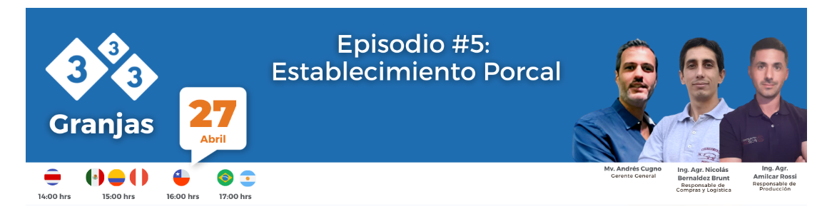 [Granjas 333] - Episodio Entrevista #5  Establecimiento Porcal 