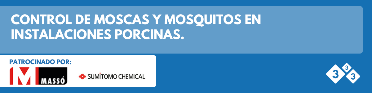 Control de moscas y mosquitos en instalaciones porcinas.
