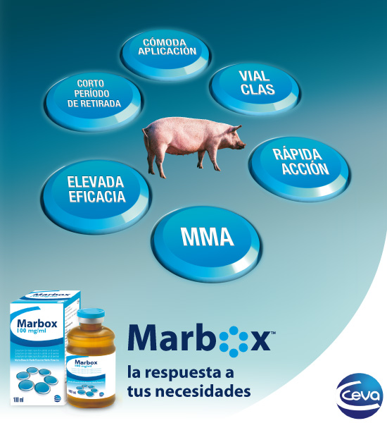 Marbox: cómoda aplicación, vial, clas, rápida acción, mma, elevada eficacia, corto período de retirada