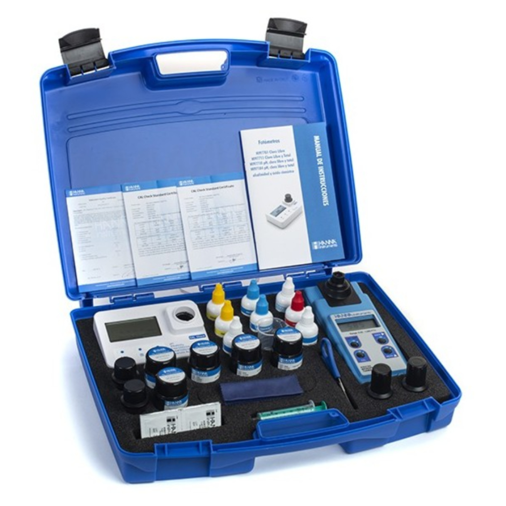 Hanna HS94104C Turbidimeter Multiparameter Photometer Total Free Chlorine/pH/Cyanuric Acid/Alkaline