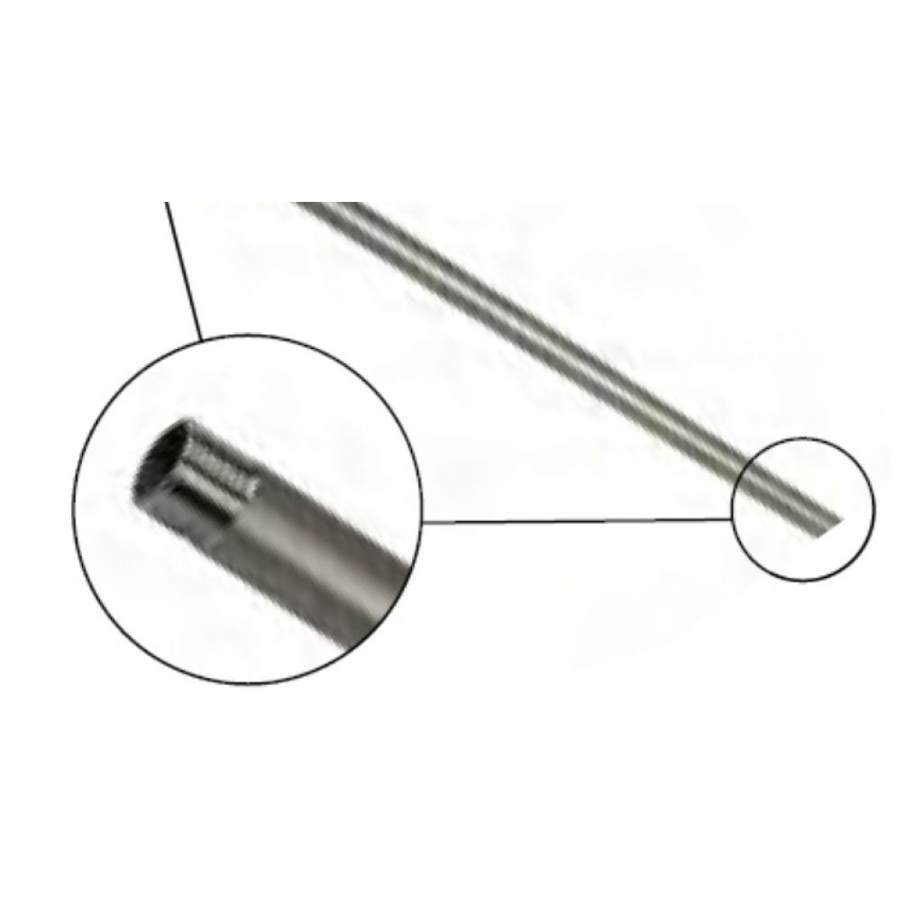 Tubo inox Aco Funki para chupete 83 cm 1/2 x 2 mm