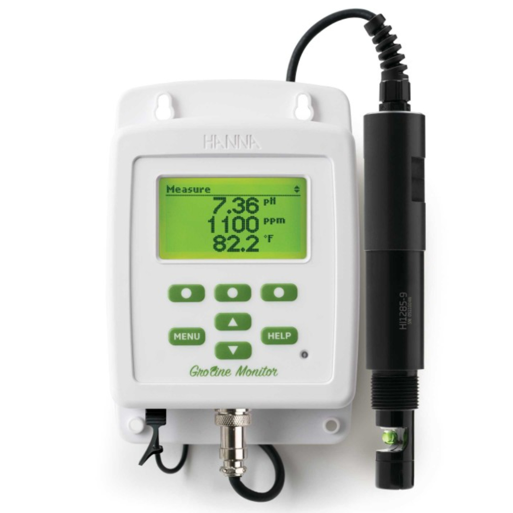 Moniteur de pH/CE/TDS/température Hanna HI981421-02 avec sonde en ligne