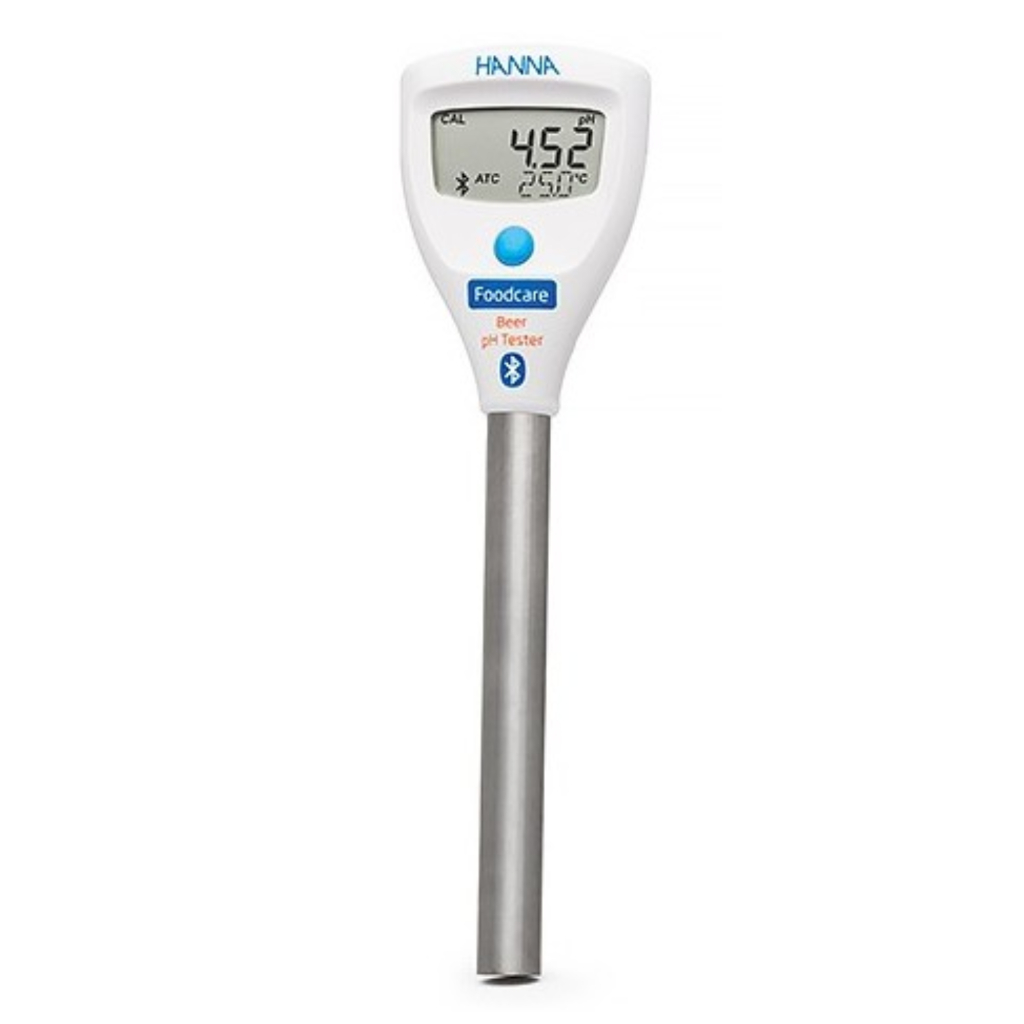 Hanna HI9810312 HALO2 Smart pH tester with titanium body and flat membrane