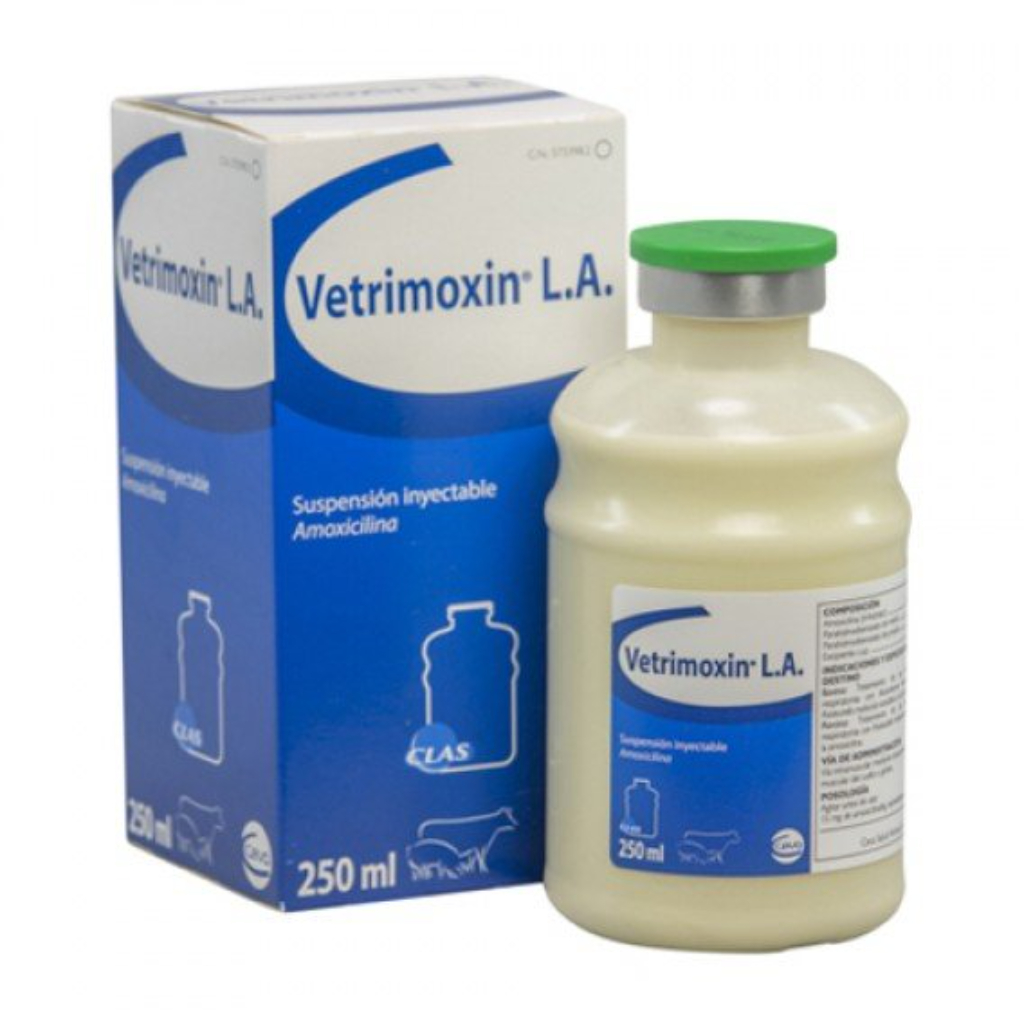 VETRIMOXIN L.A. | Antimicrobiano inyectable de amplio espectro