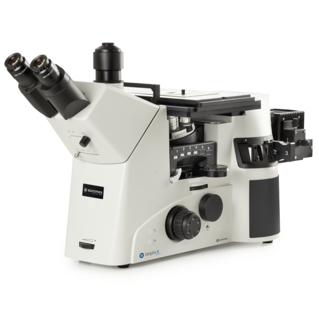 Microscopio Euromex Delphi-X Inverso para ciencias de los materiales