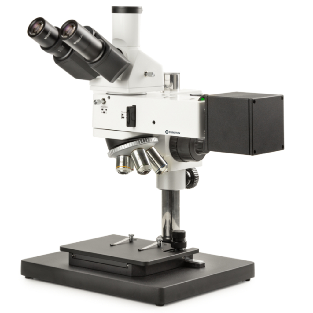 Microscopio Euromex bScope para muestras de gran tamaño (metalúrgico)