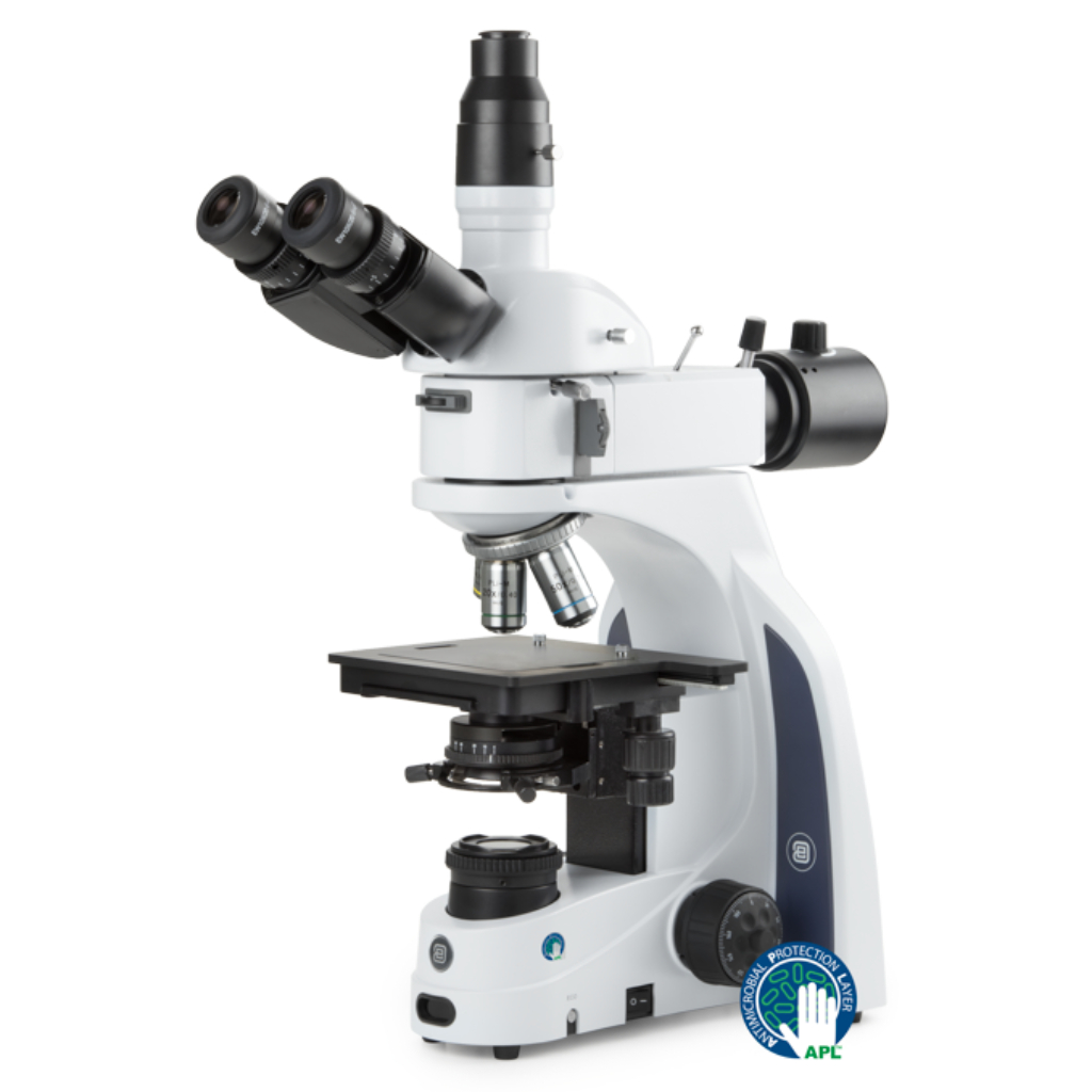 Microscopio Euromex iScope para ciencia de materiales (metalográfico)