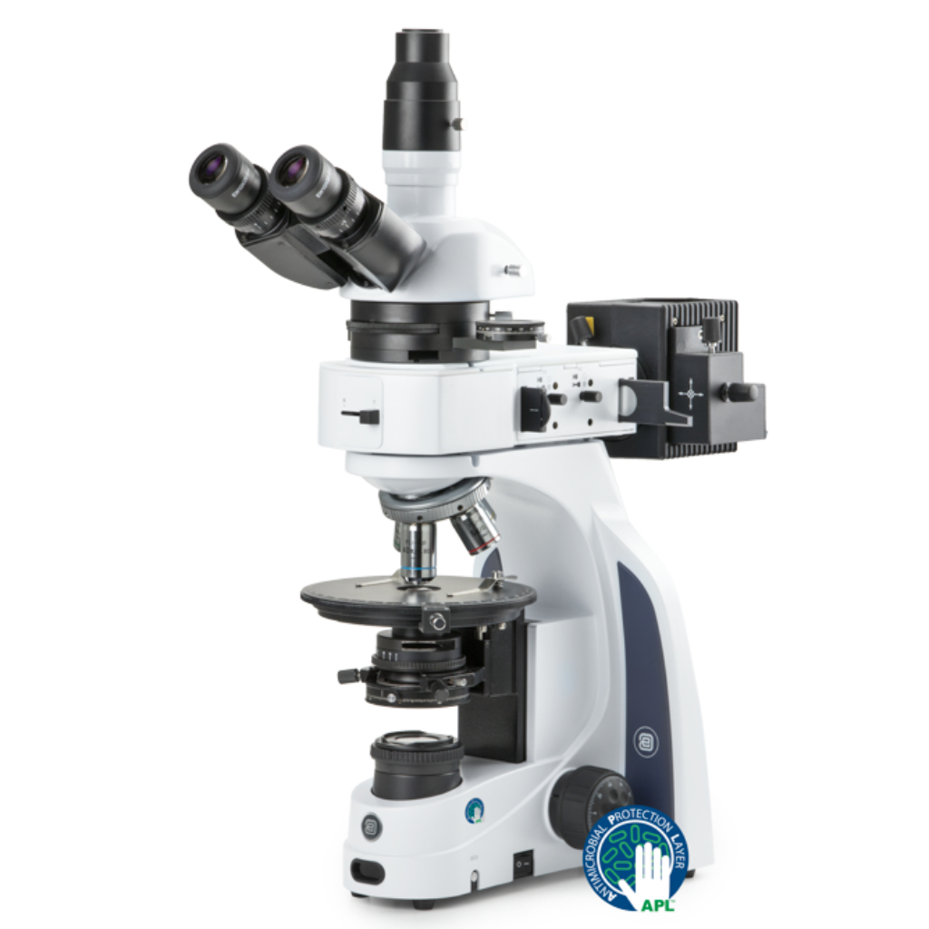 Microscopio Euromex iScope para ciencia de materiales (petrográfico)