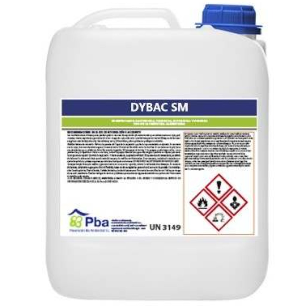 DYBAC SM 5 kg - Bactericida, Fungicida, Virucida y Esporicida