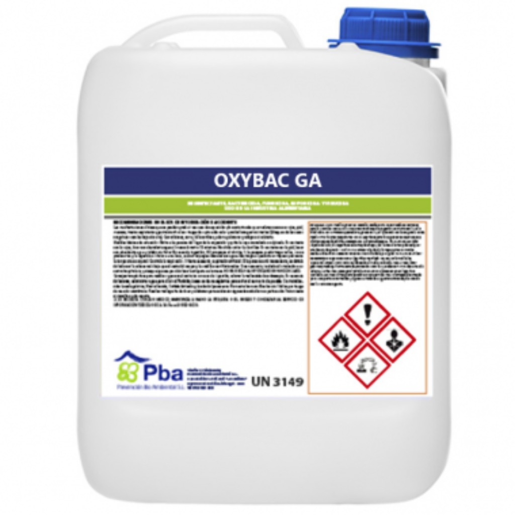 Pba Oxybac GA Desinfectante líquido de contacto no espumante