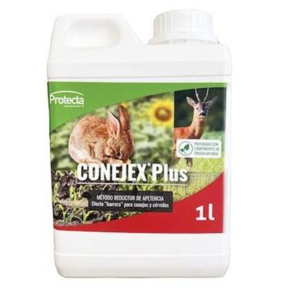 Repelente para conejos y ciervos CONEJEX Plus 1 L