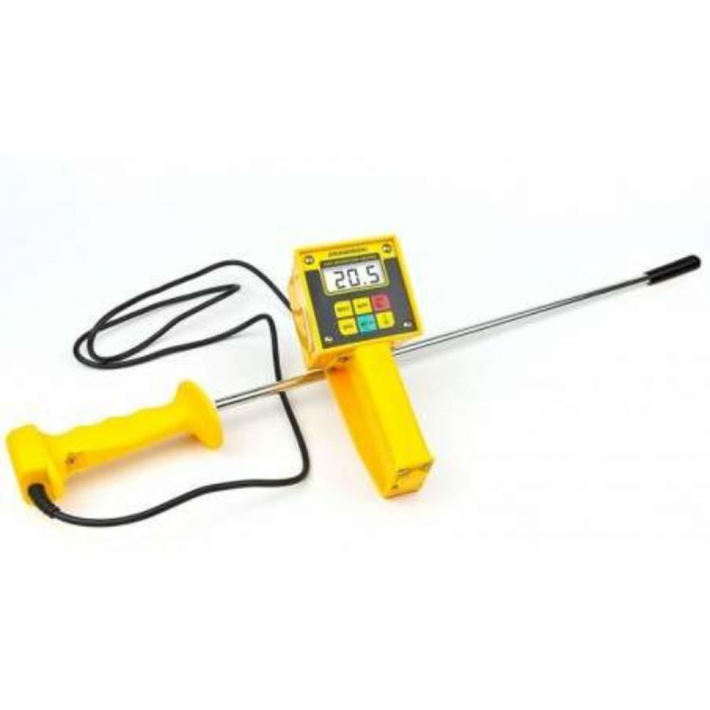 Draminski Feuchtigkeitsmessgerät für Heu und Stroh in Ballen + 56 cm Sonde