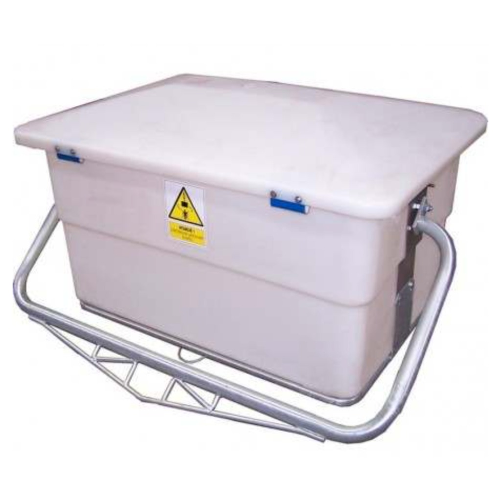 440 L Leichencontainer - Seilwinde