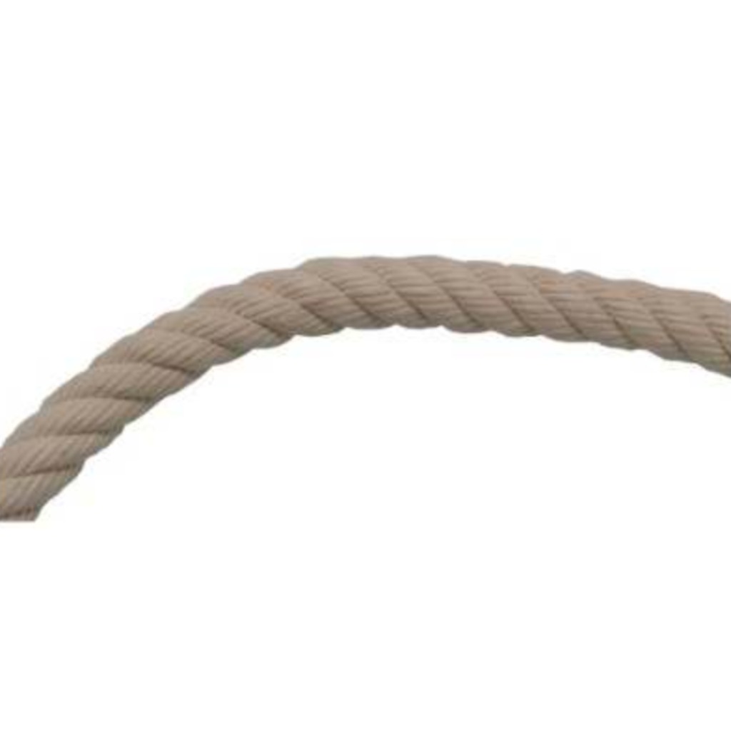 Gedrehtes Baumwollseil. Spielzeug für Ferkel