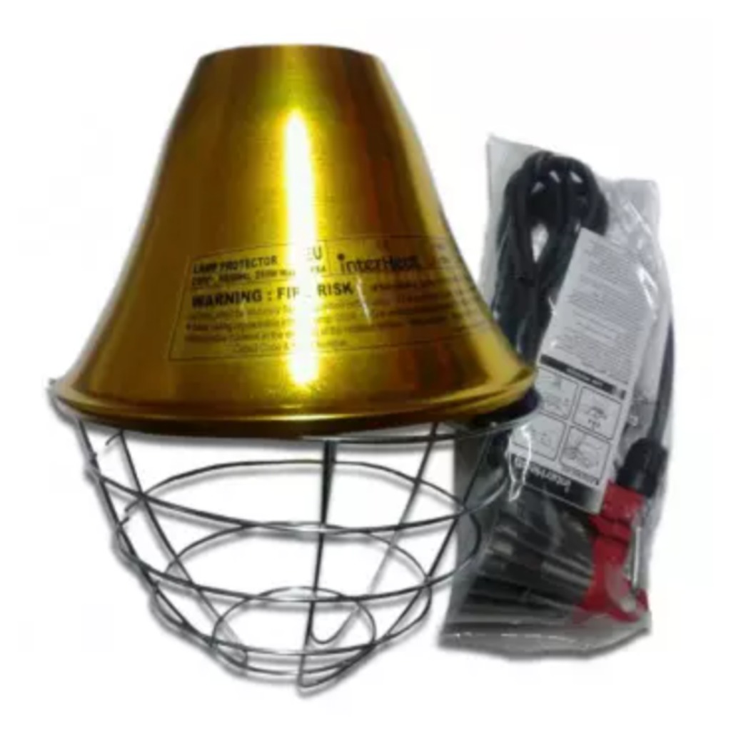 Interheat bulb protector cable 2.5 meters with switch - 10 units