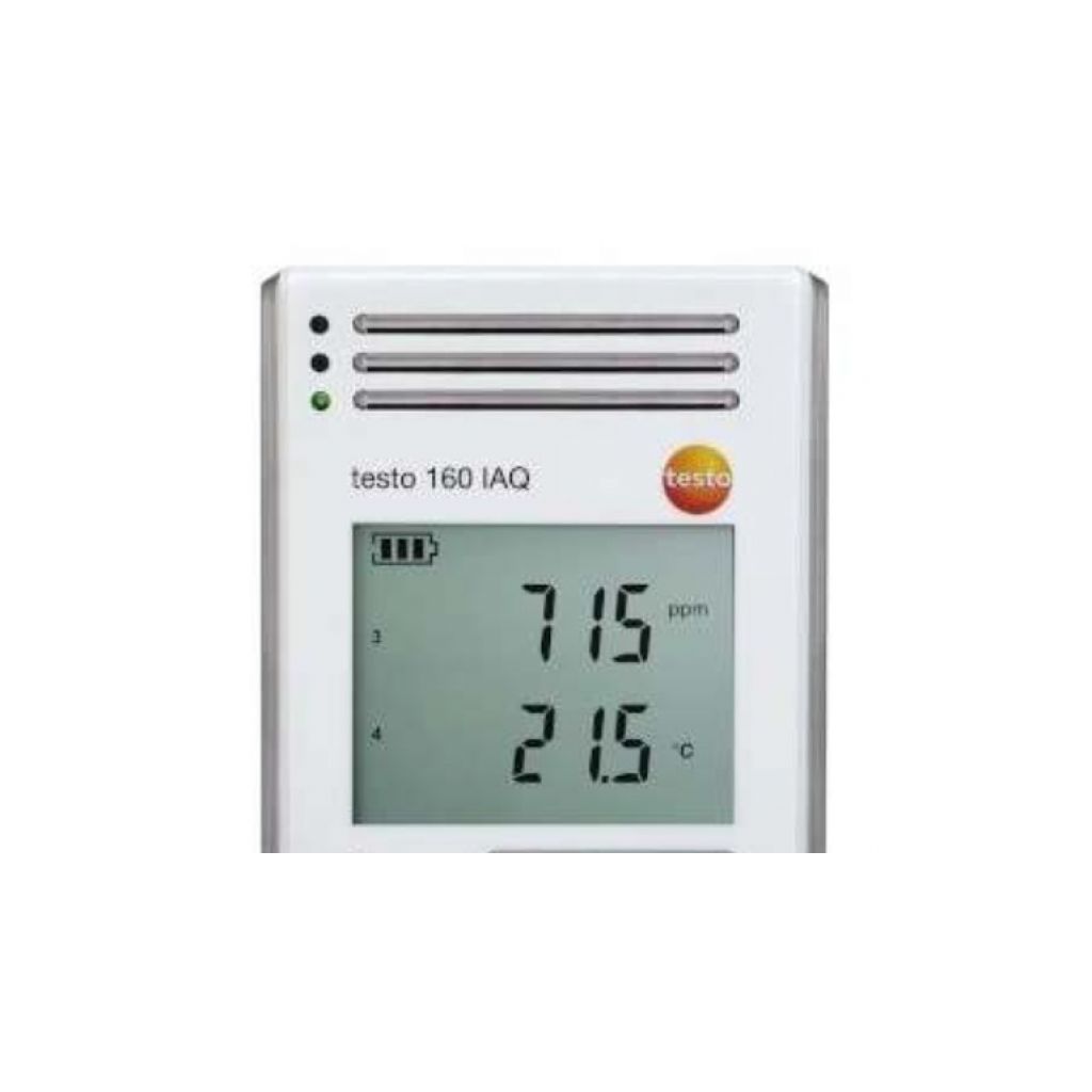 Testo 160 IAQData logger Wi-Fi para registro da qualidade do ar