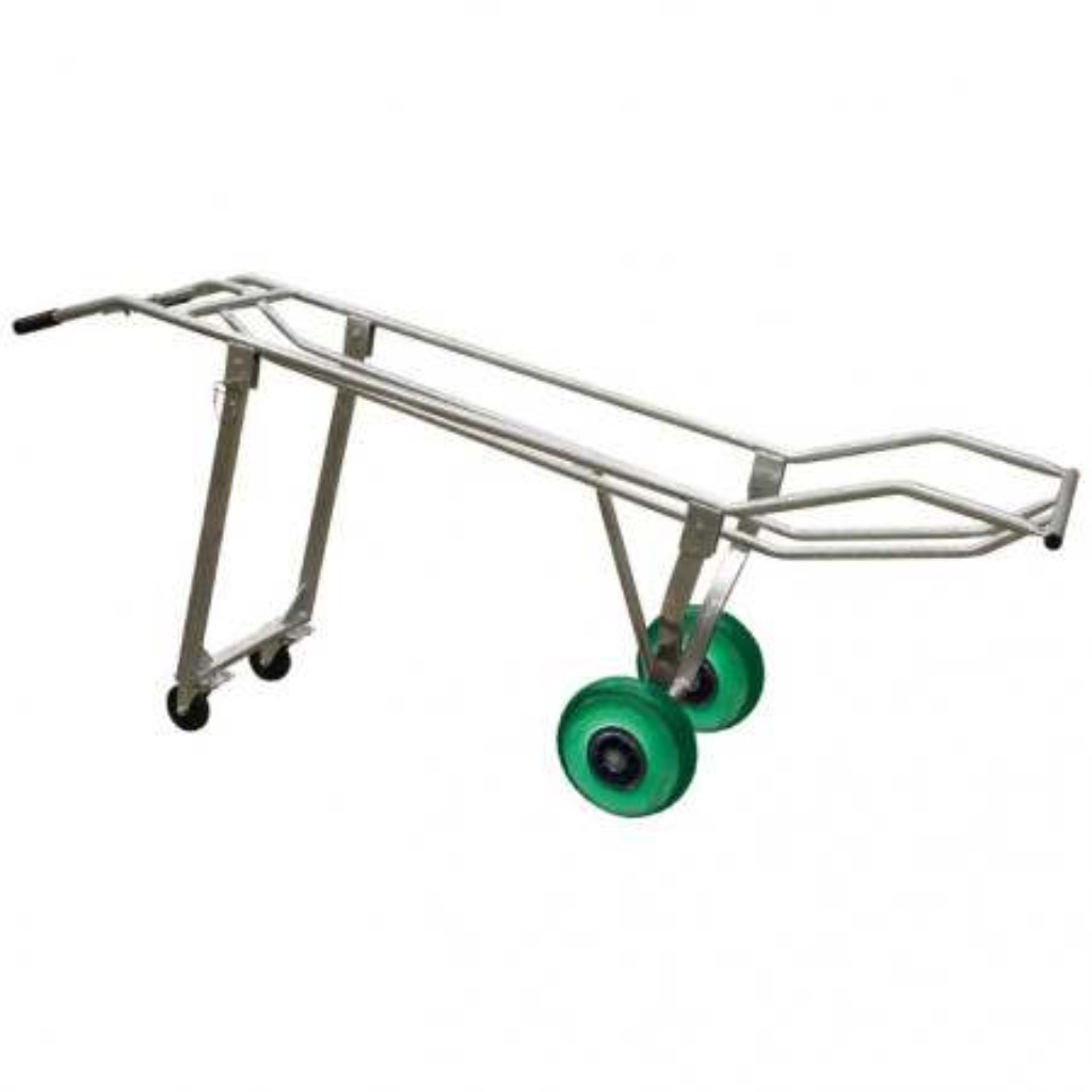 Carrello porta salme zincato senza tornio 