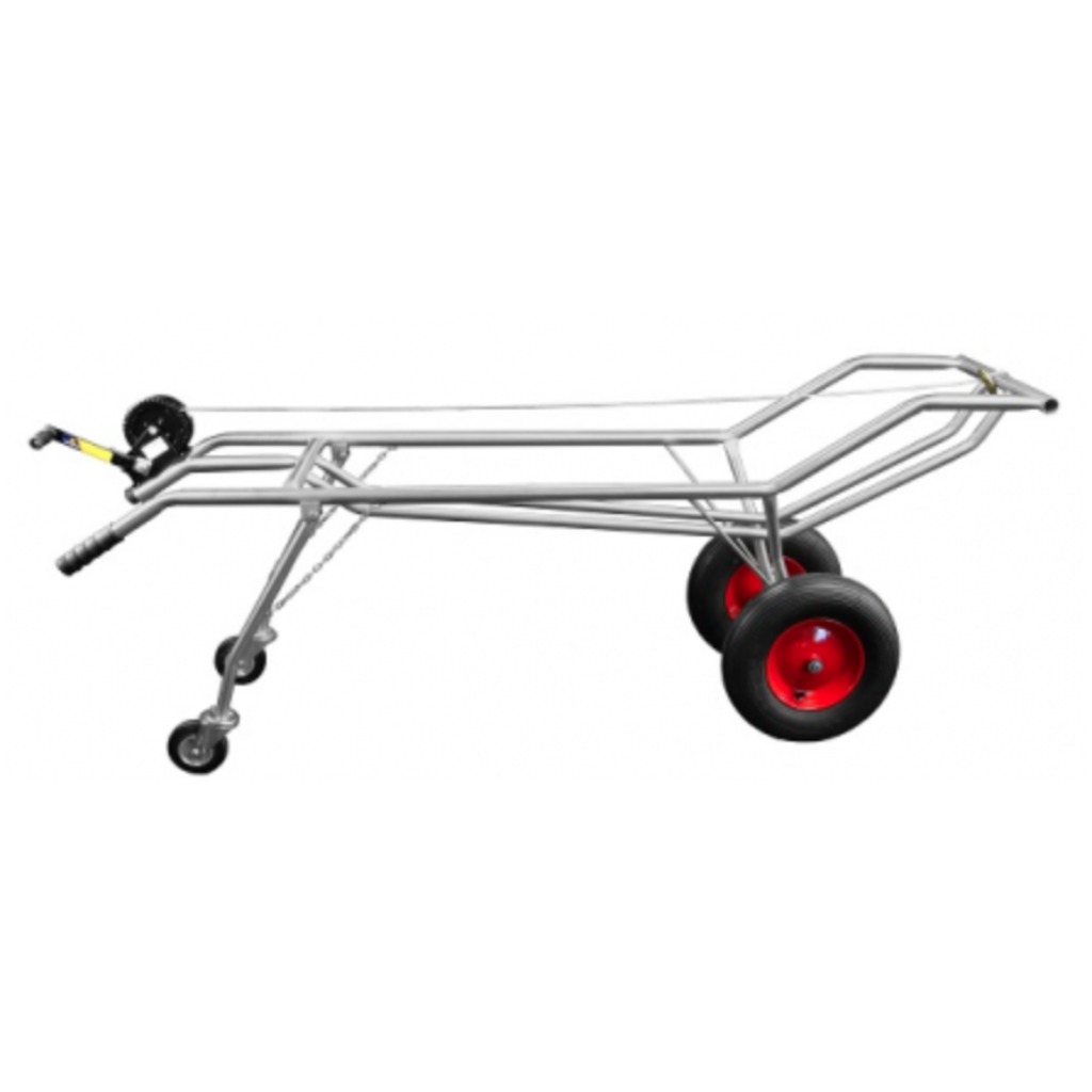 Carrello mortuario in acciaio inox