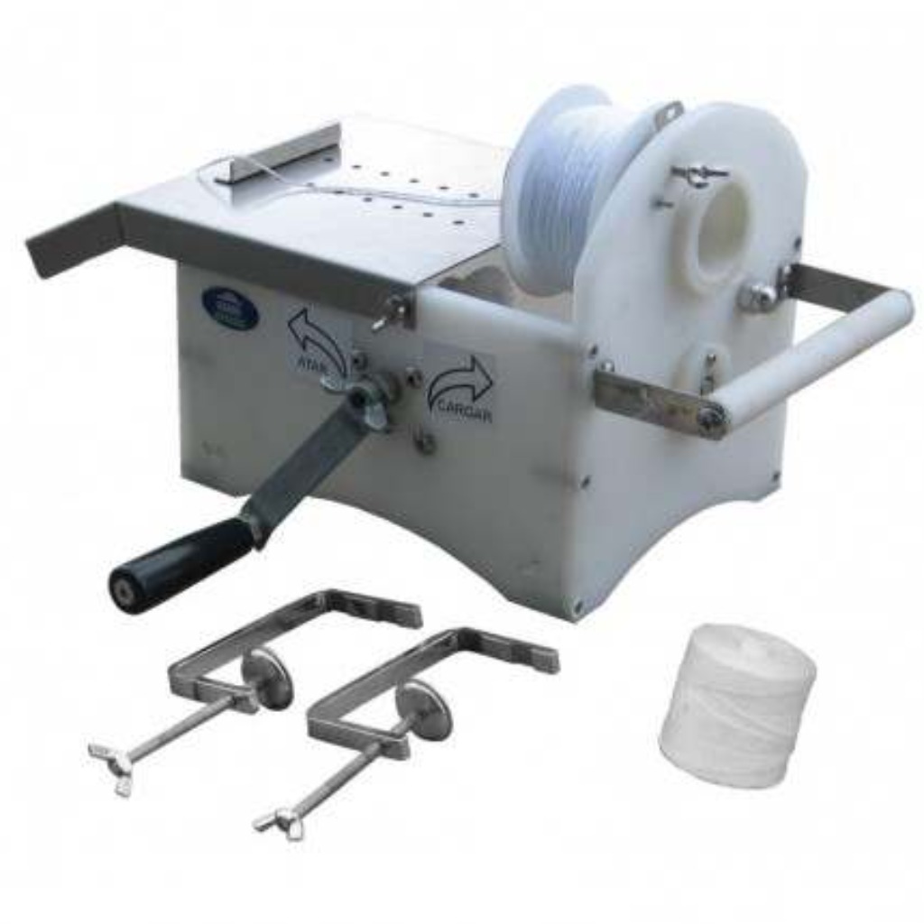 Máquina de amarrar salsichas Garhe com linha 