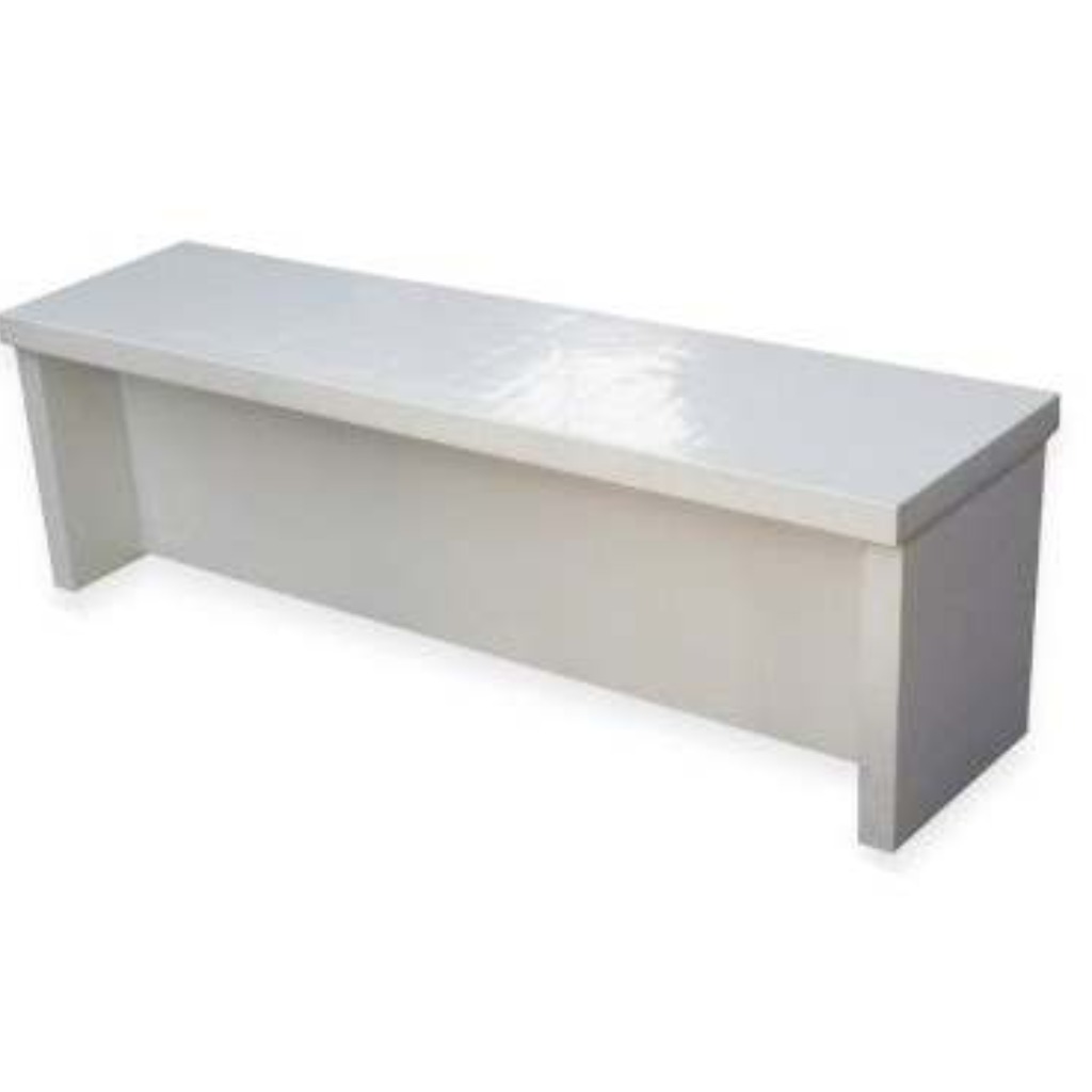 Banc de vestiaire en polypropylène 50 mm - 150x40x46 cm