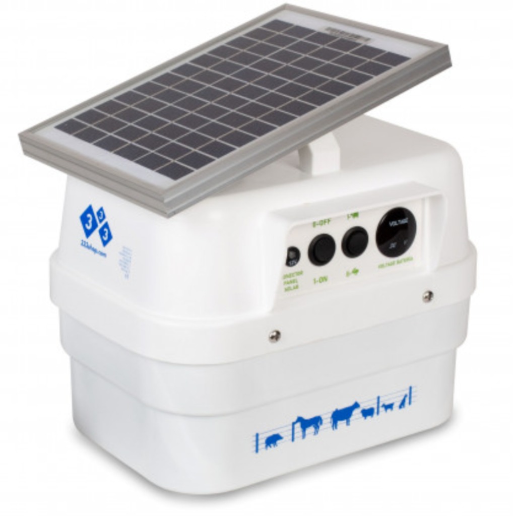 Pastor elétrico solar 333 M26S Equino Bovino Porco Pet