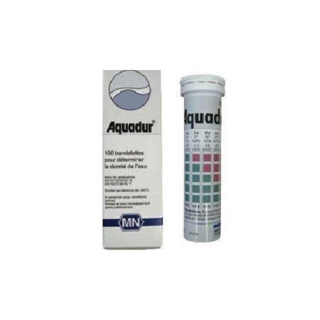 Tiras indicadoras de dureza da água 100 unidades
