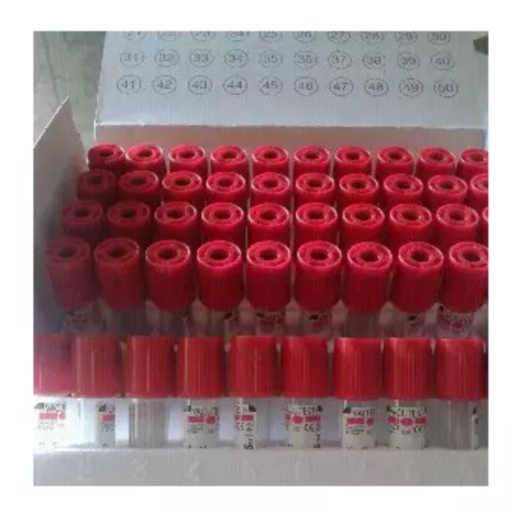 Tubos Vacutest 4,5 ml - 50 unidades