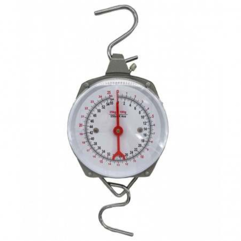 Dinamometro da 25 kg con graduazione da 100 g