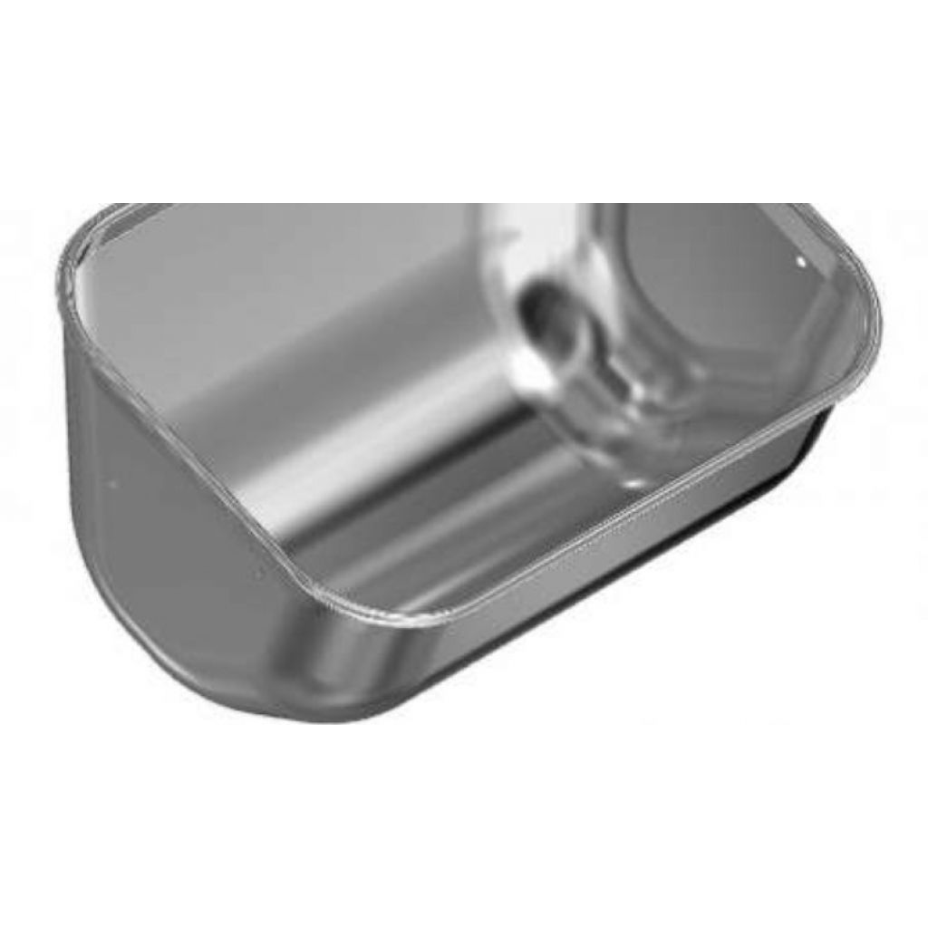 Aco Funki alimentador profundo de aço inoxidável para porcas 21 L