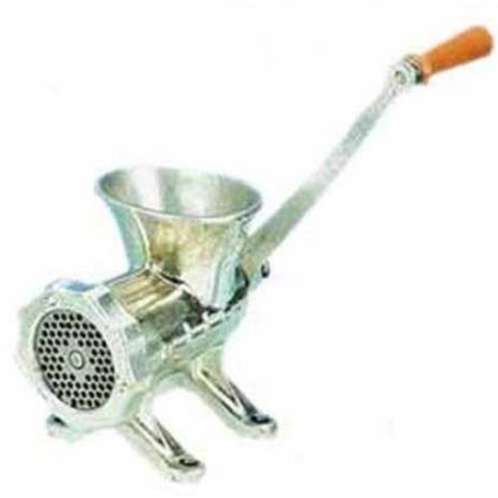 Garhe não. 12. Moedor manual de boca oval