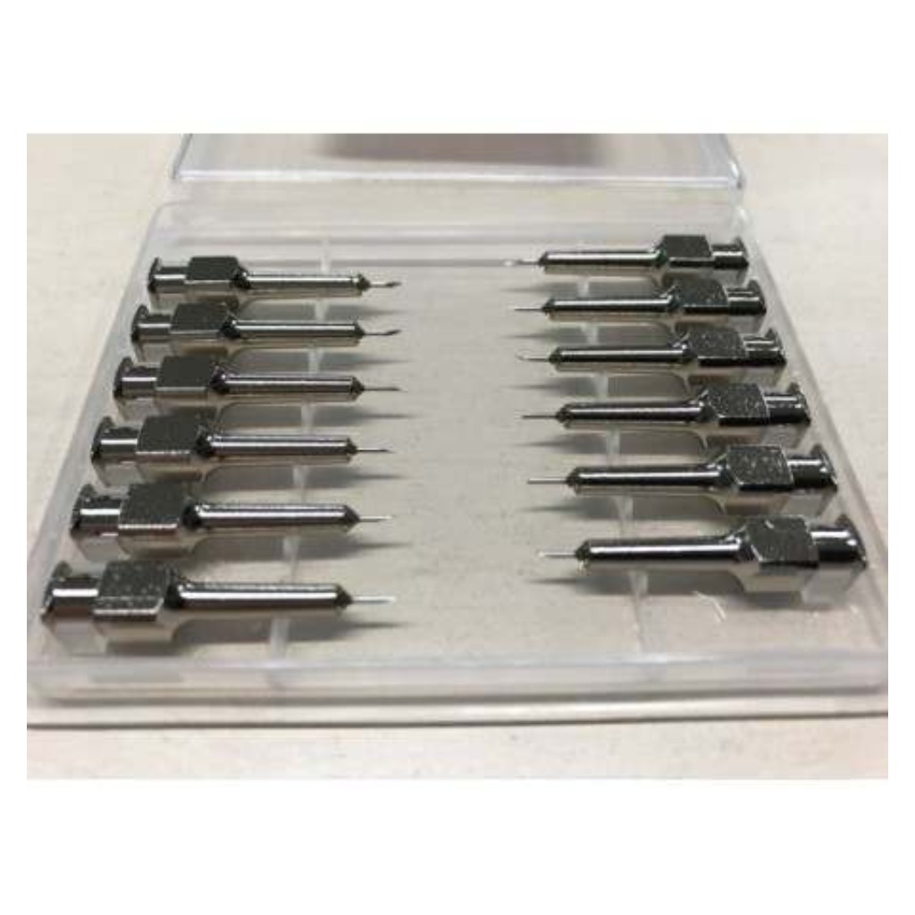 Agulhas Luer-lock para análise de tuberculina, 12 unidades