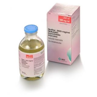 Antibióticos: Nuflor<sup>&reg;</sup> 300 mg/ml.