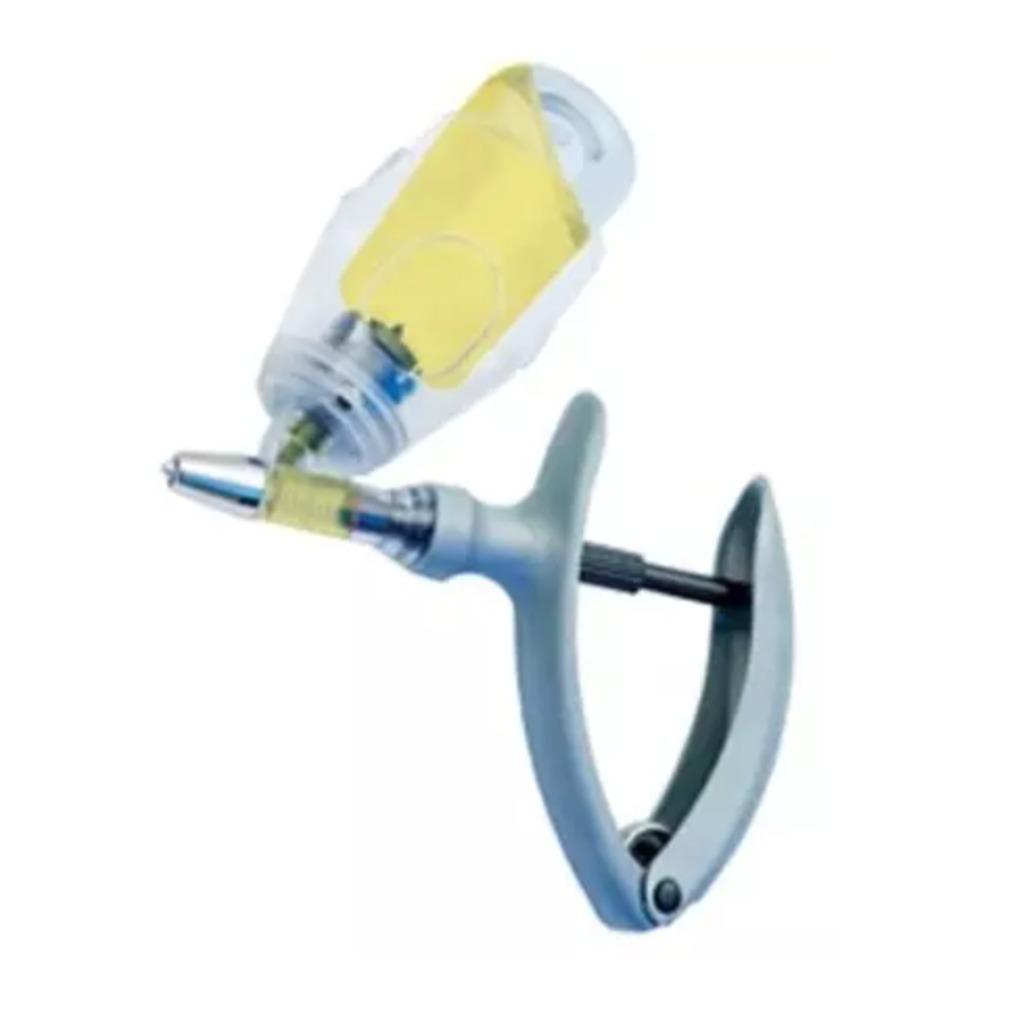 Eco-Matic syringe with bottle holder