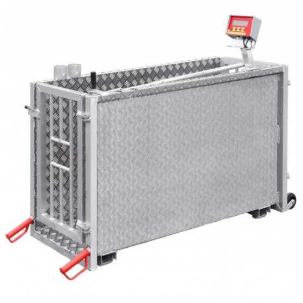 Balance numérique mobile pour porcs