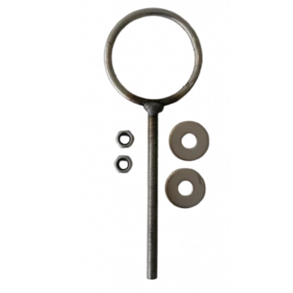 Ersatzring aus Edelstahl für den konischen Polymerstopfen Ø310x120 mm für Güllegruben