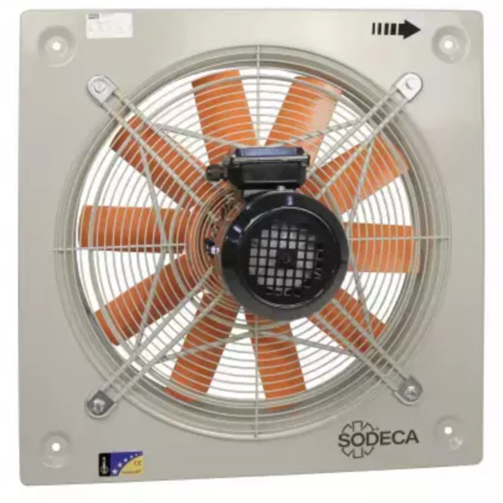 Sodeca HC Ventilador trifásico helicoidal mural