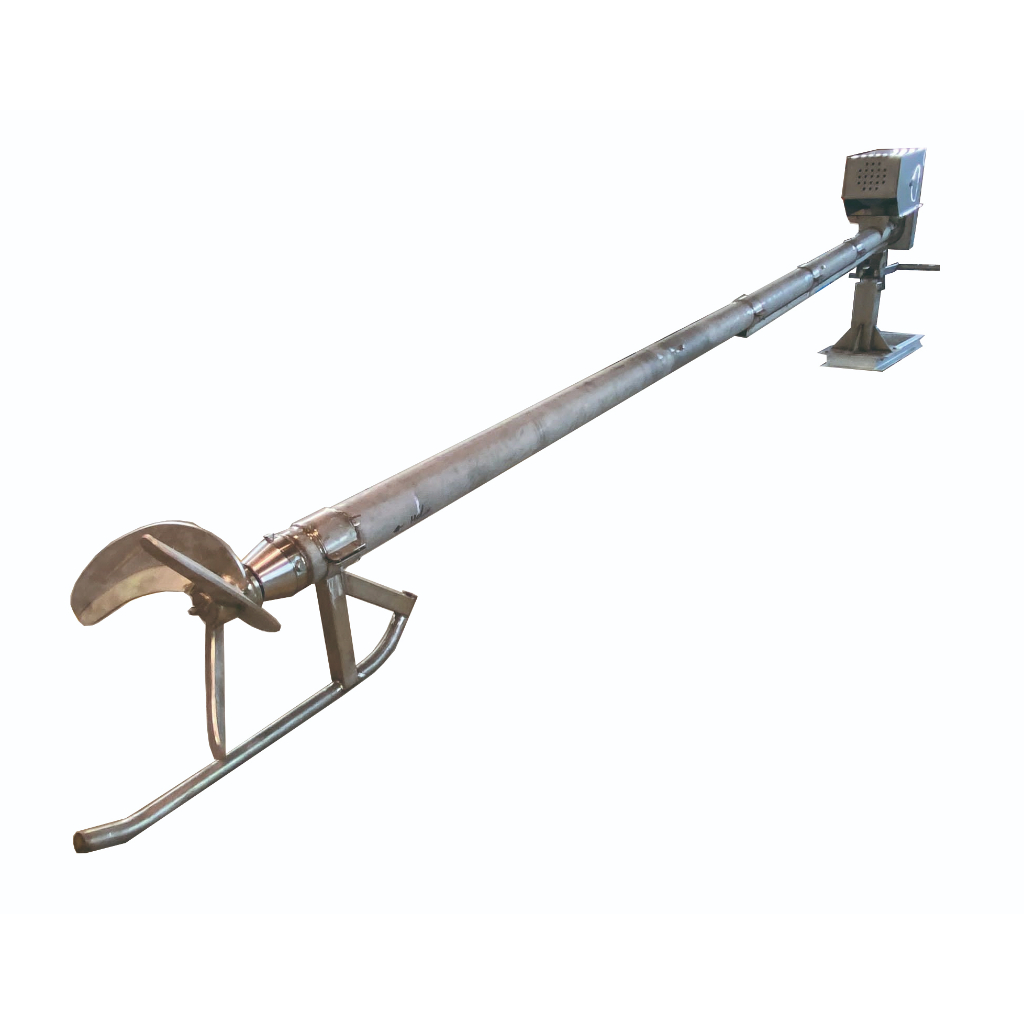 Agitador eléctrico con motor exterior