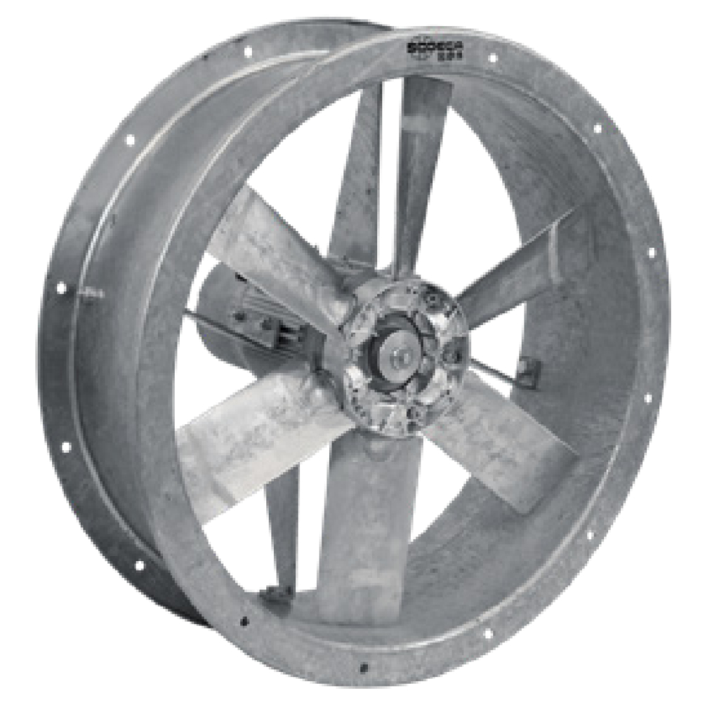 Ventilador helicoidal Sodeca HFW/EC