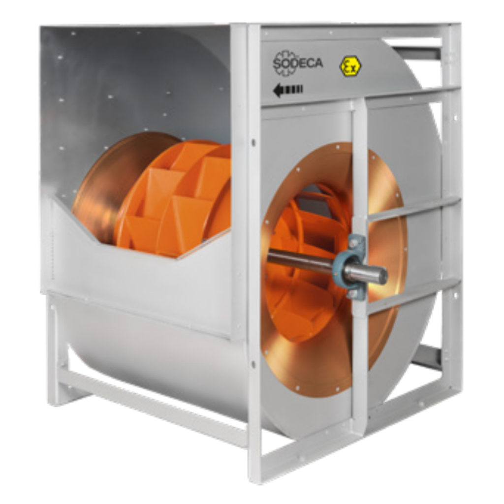 Sodeca CDXR/ATEX Ventilador centrífugo atmósferas Explosivas ATEX