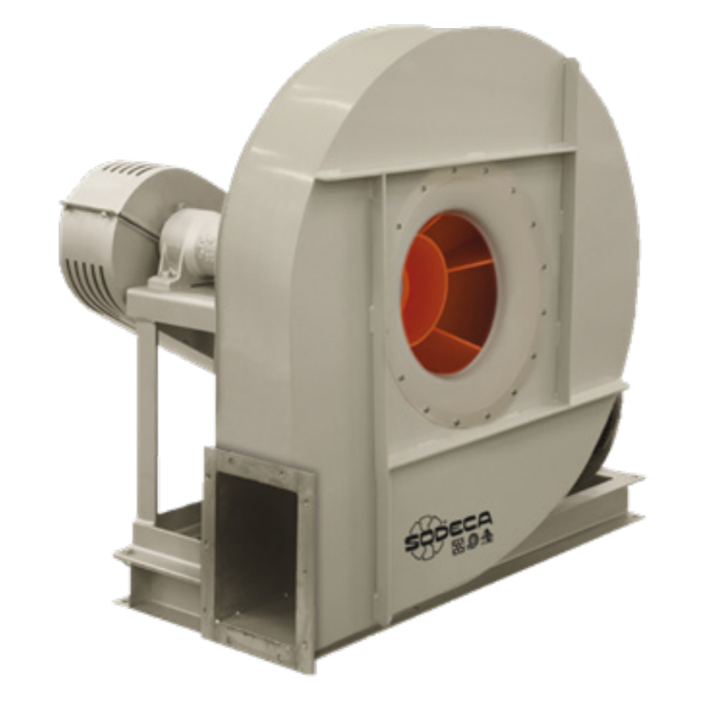 Sodeca CMTB-X Ventilados centrífugo de pala abierta accionado a transmisión