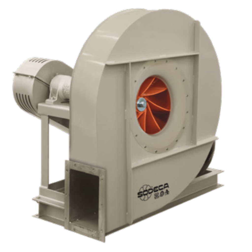 Sodeca CMTC-X Ventilador centrífugo de pala abierta accionado a transmisión