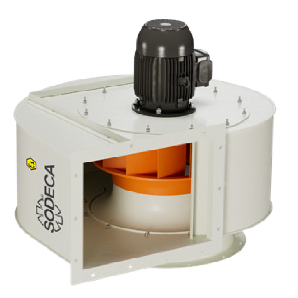 Sodeca CBPN/ATEX Ventiladore centrífugo de media presión y simple aspiración
