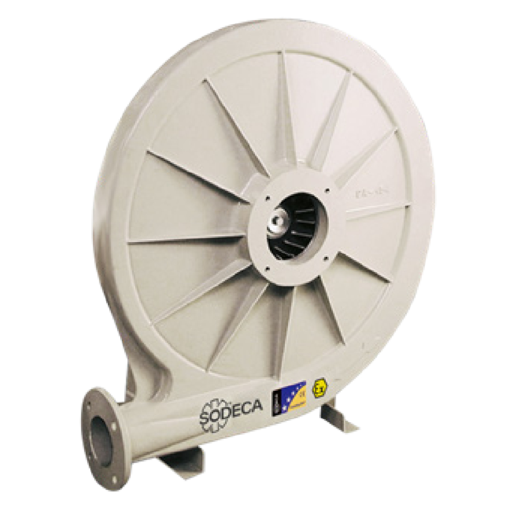 Sodeca CA/ATEX Extractor centrífugo de alta presión con envolvente