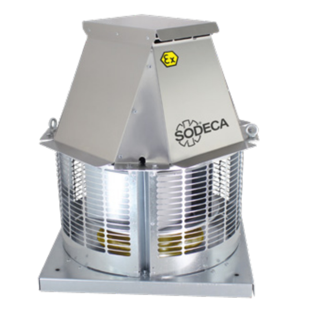 Sodeca RFHD Extractor centrífugo de tejado