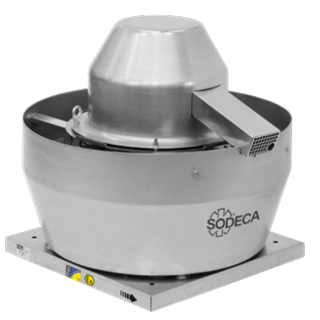 Sodeca CVT/ATEX Extractor centrífugo de tejado