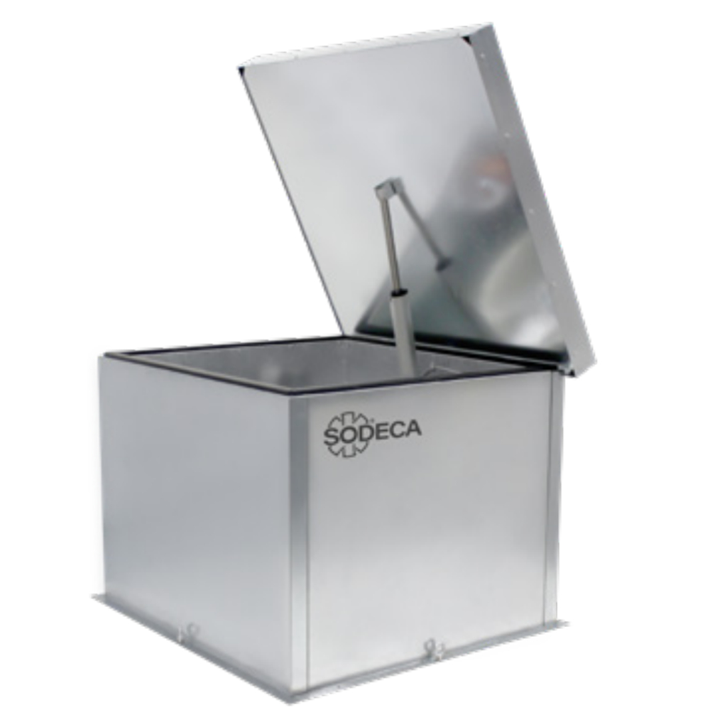 Sodeca HCT/HATCH Exutorio dinámico con extractores de tejado
