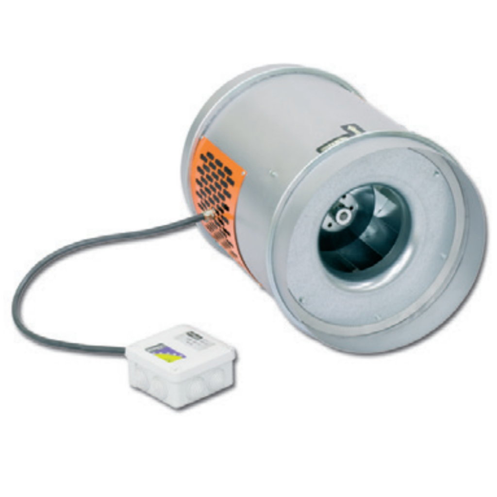 Sodeca TUB Extractor en línea con cuerpo extraíble y tamaño reducido