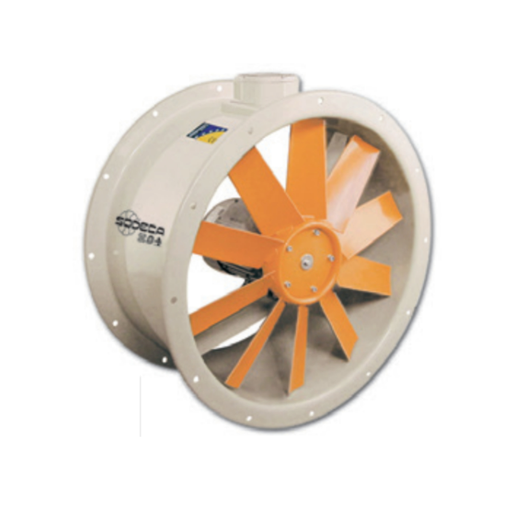 Sodeca HCT tubular axial fan