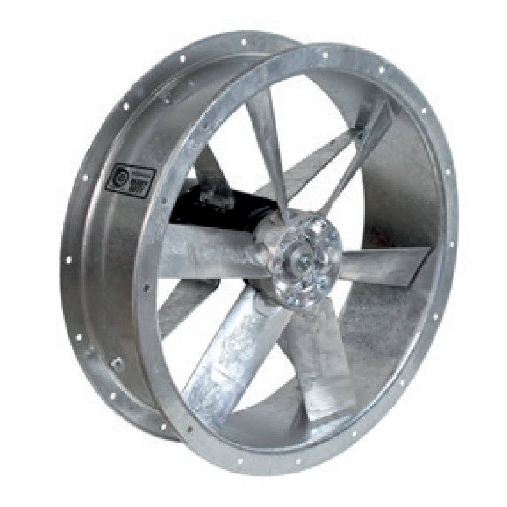 Sodeca HFW Hot dip galvanised tubular fan