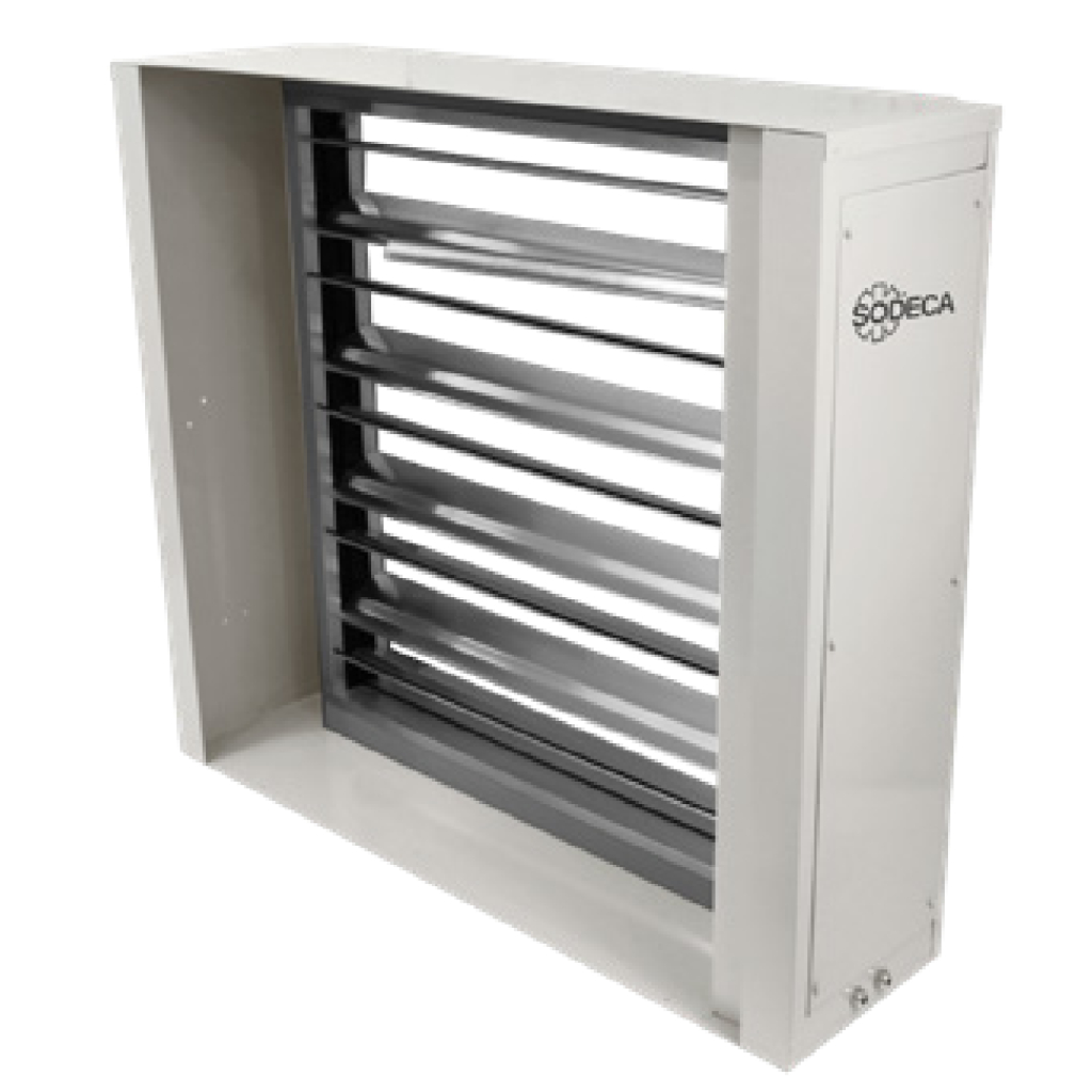 Sodeca DAMPER BOX SMART Compuerta motorizada con detector óptico de humo